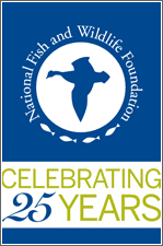 National Fish and Wildlife Foundation 25 Years logo